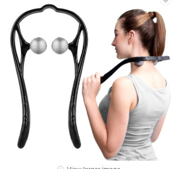 Ergonomic Pressure Point Neck & Shoulder Massager – Stress Relief & Deep Tissue Therapy - Daily MindNest