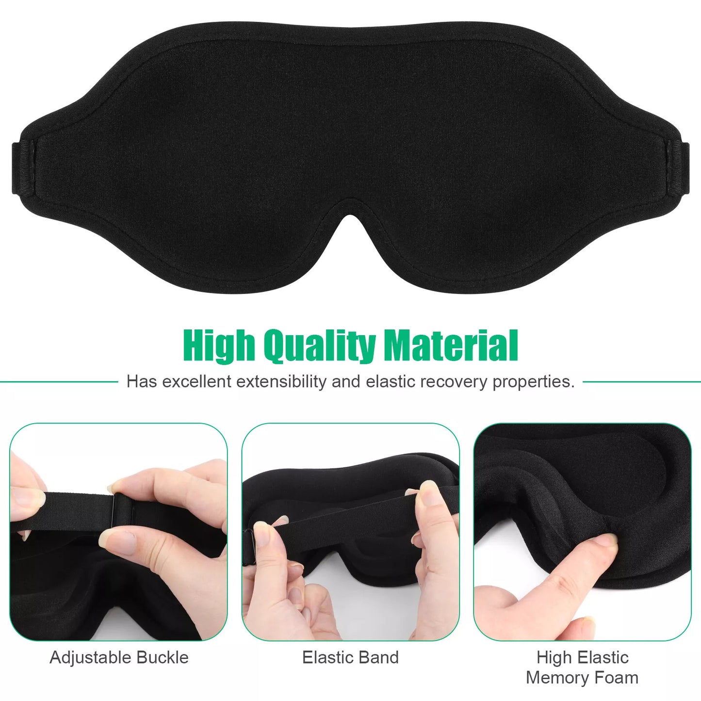 The Ultimate 3D Sleep Mask - Wake Up Refreshed - Daily MindNest