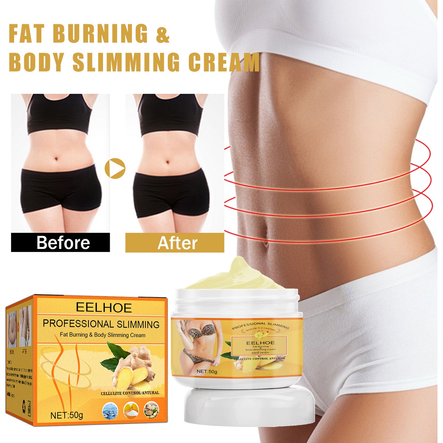 Ginger Slimming Cream – Boost Circulation & Burn Fat Faster! - Daily MindNest