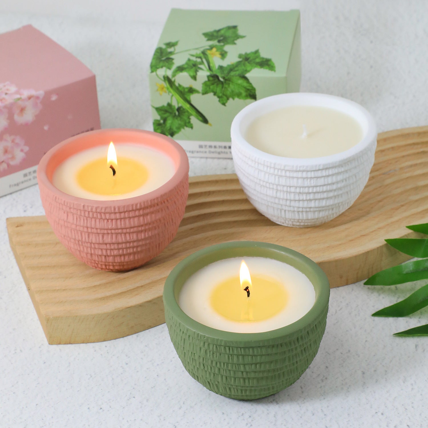 Aromatic Candles - With Essential Oils - Daily MindNest