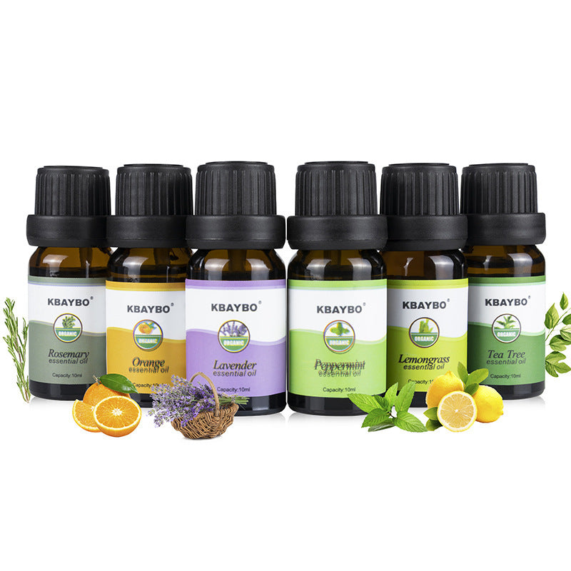 Essential oils - kit of 6 - Relaxation oils for Bath or Diffusers - Daily MindNest