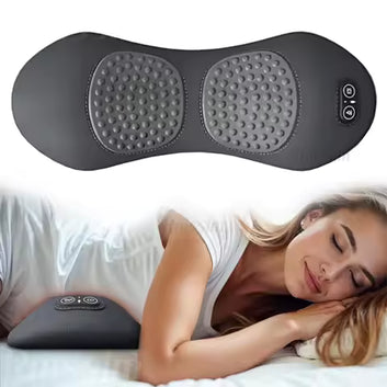 Back Massager with Relief Bed Sleeping Shiatsu Deep Tissue Portable Shoulder Lower Back Pain Relief Waist Massager