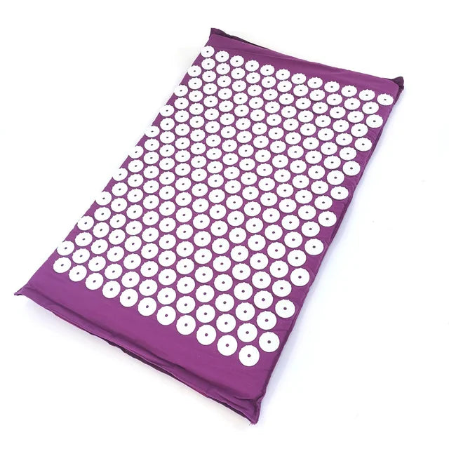 Yoga Massage and Acupressure Mat & Pillow - Touchpoints for Deep Relaxation and Pain Relief - Daily MindNest